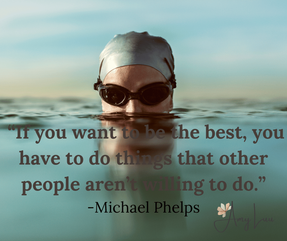 If you want to be the best you have to do things that other people arent willing to do. Michael Phelps 501 Best Workout Motivational Quotes For Women