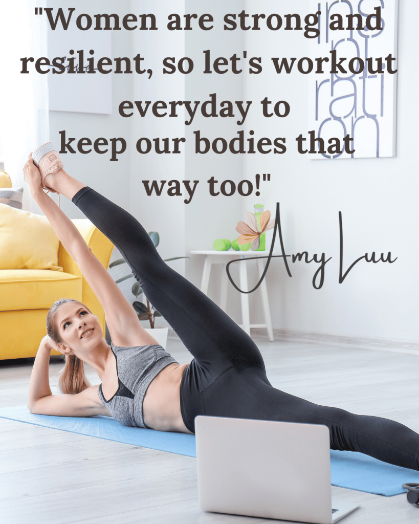 Women are Amy Luu 501 Best Workout Motivational Quotes For Women